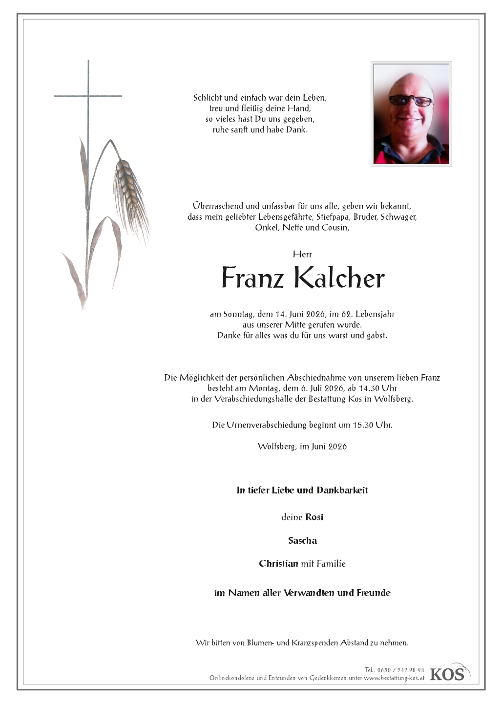 Franz Kalcher